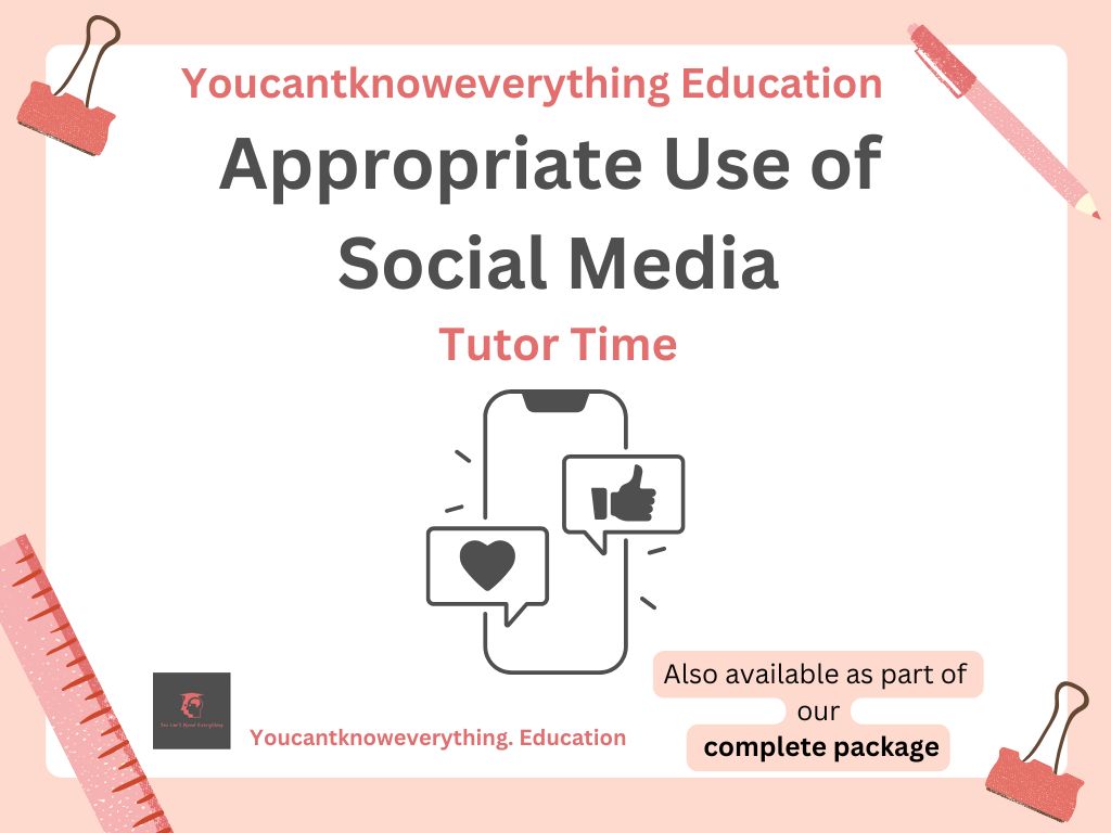 Appropriate Use of Social Media Tutorial