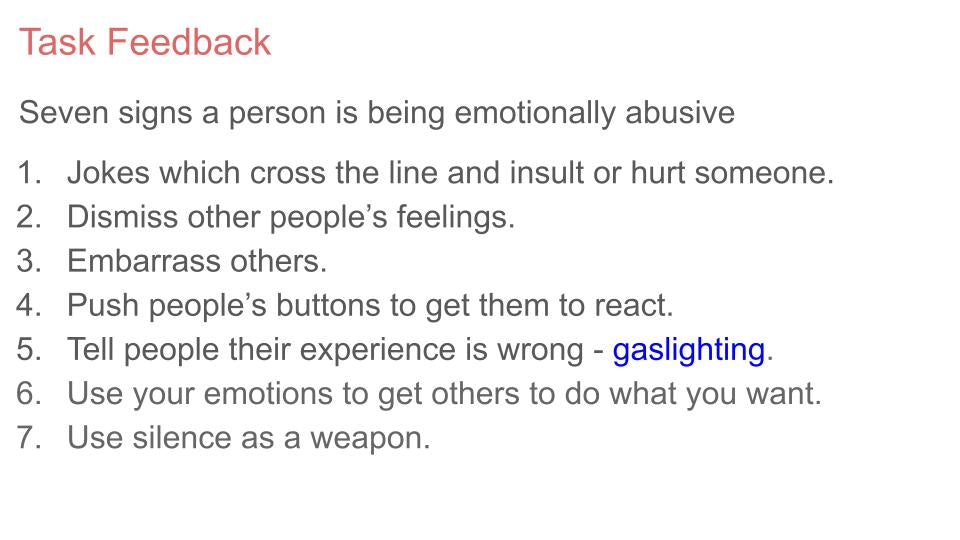Attacking Others to Make Ourselves Feel Better Tutorial