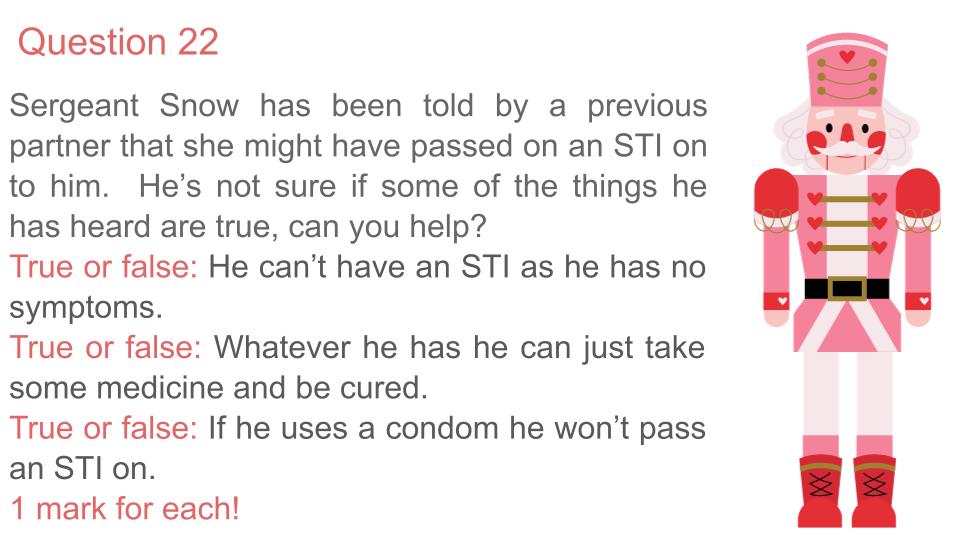 PSHE Christmas Quiz