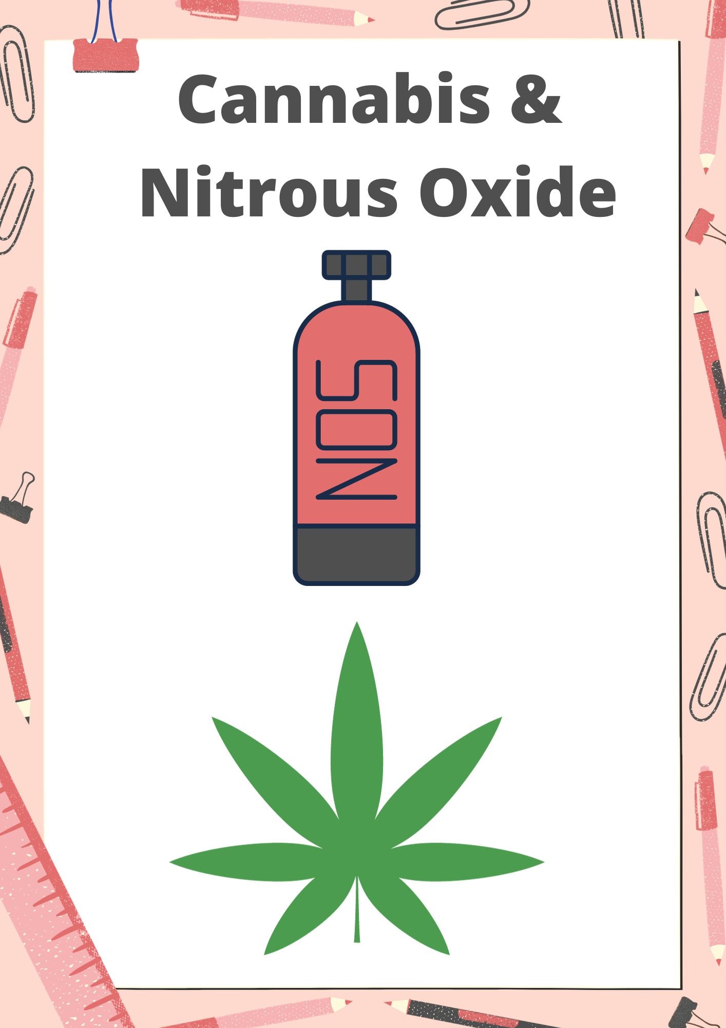 Drugs - Nitrous Oxide & Cannabis Lesson