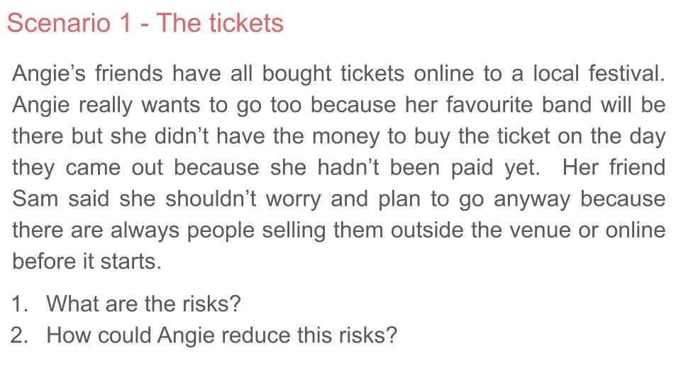 Personal Safety - Festivals & Events Lesson