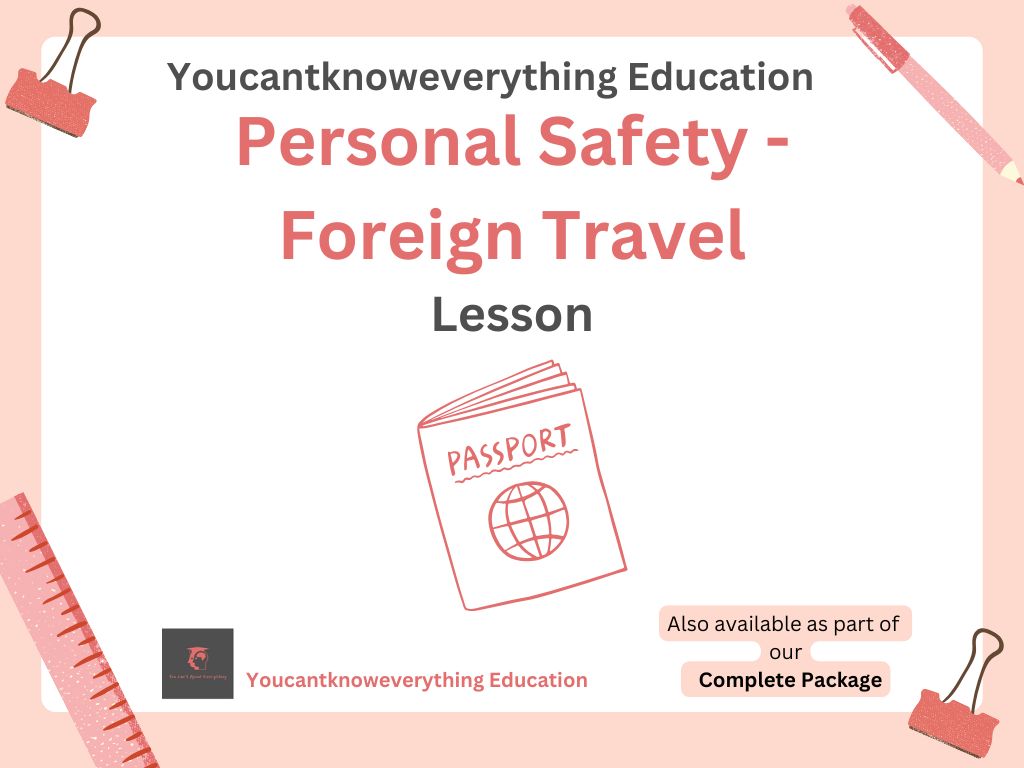Personal Safety - Foreign Travel Lesson