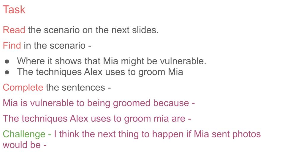 Grooming Lesson