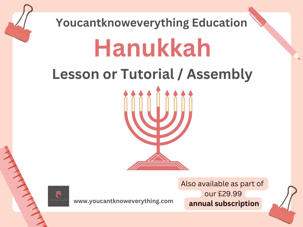 Hanukkah Lesson or Tutorial