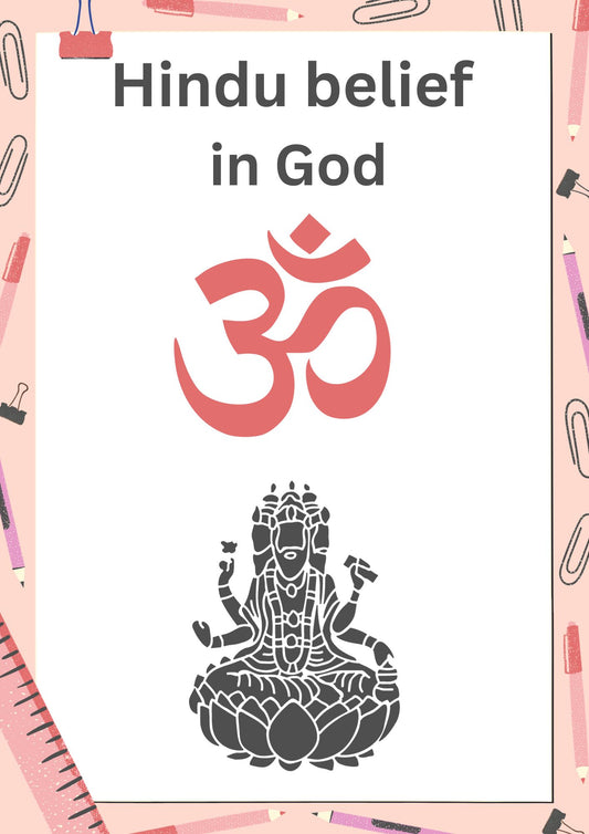Hindu Beliefs in God