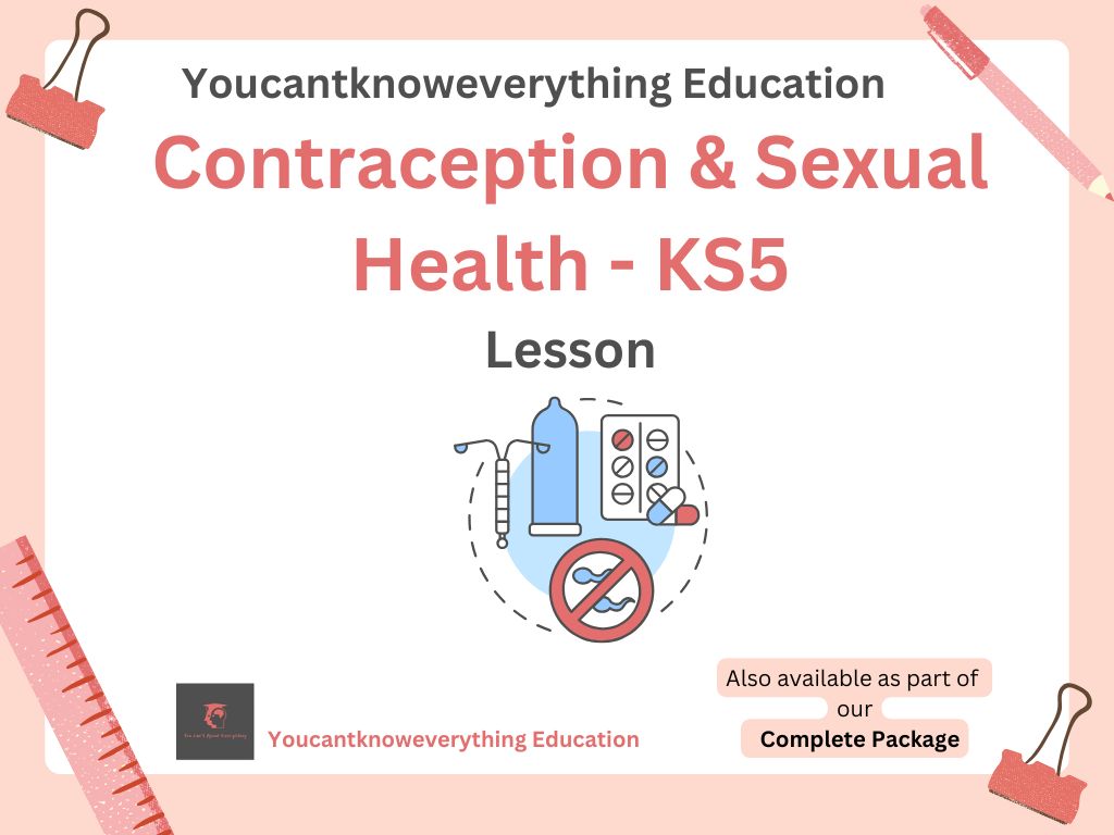 Contraception & Sexual Health KS5 Lesson