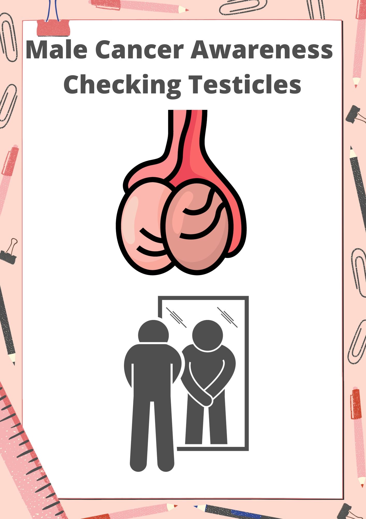 Male Cancers - Checking Testicles