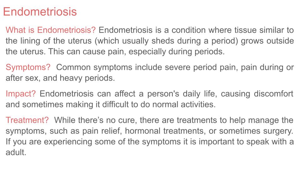 Menstrual and Gynaecological Health Tutorial