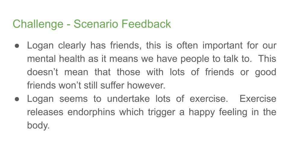 Mental Health Awareness Lesson