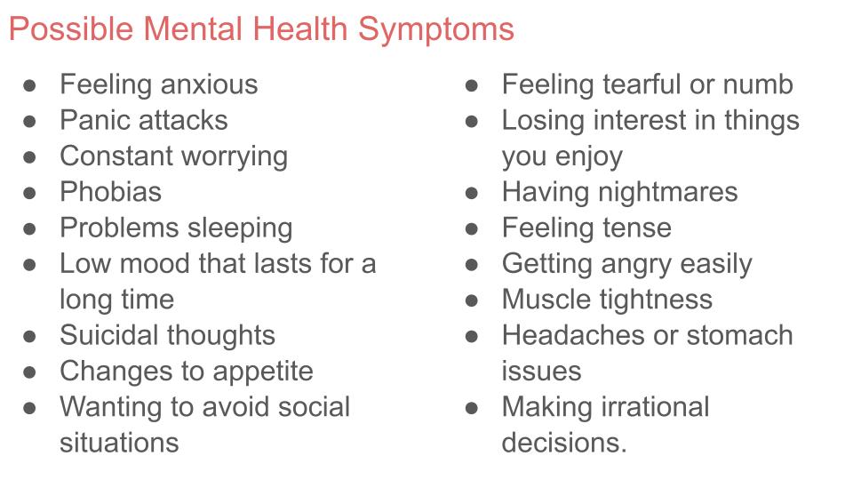 Mental Health Awareness Lesson