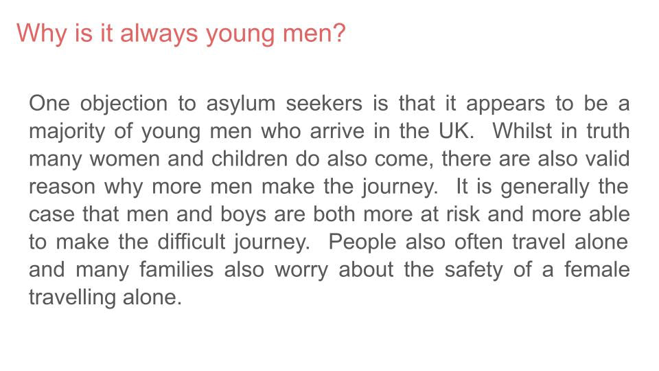 Refugees, Asylum Seekers & Immigration Lesson