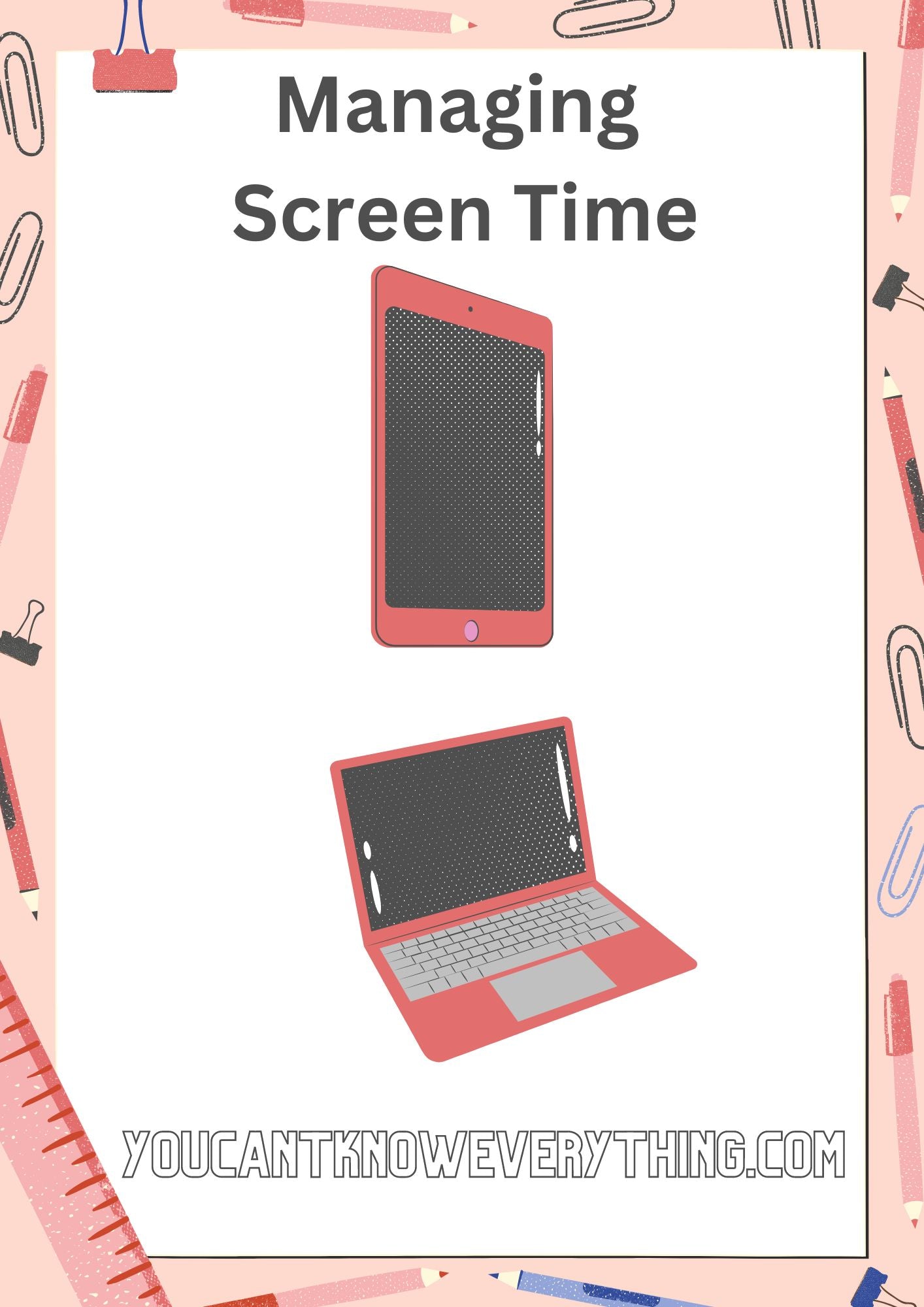 Managing Screen Time