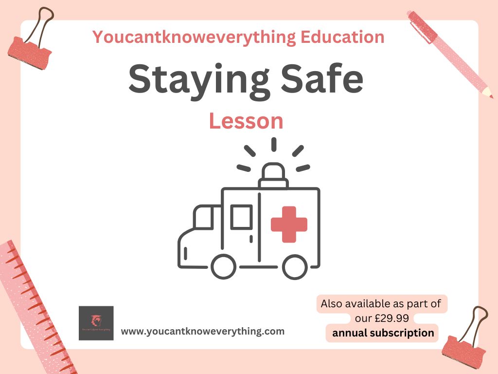 Staying Safe Lesson
