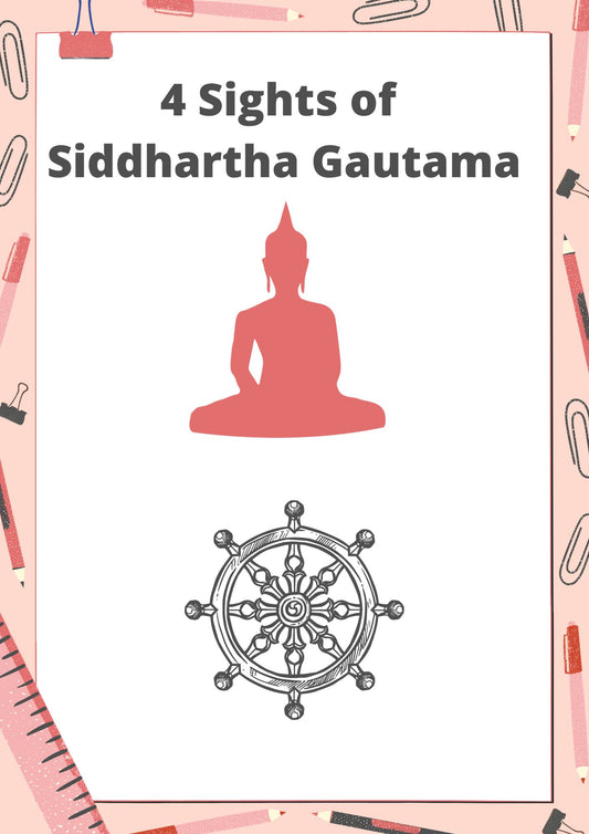 4 Sights of Siddhartha Gautama (Buddhism)