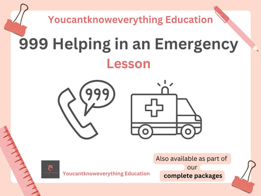 Calling 999 - Helping in an emergency Lesson