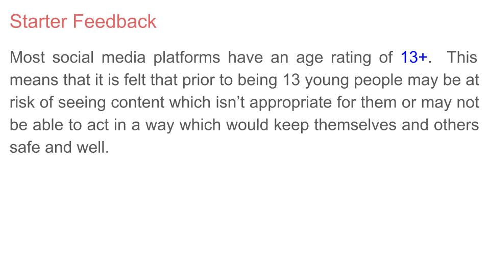 Appropriate Use of Social Media Tutorial