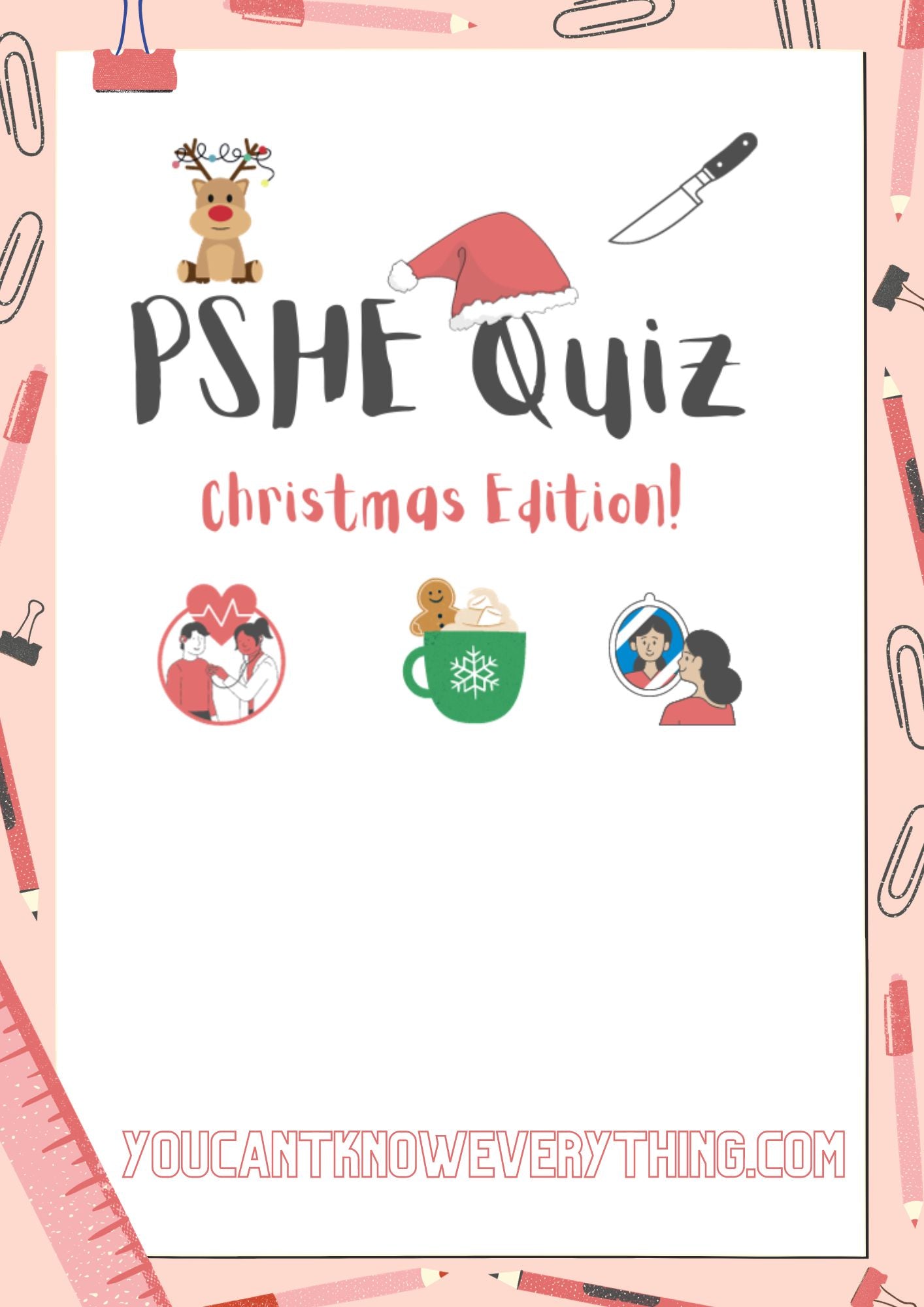 PSHE Christmas Quiz