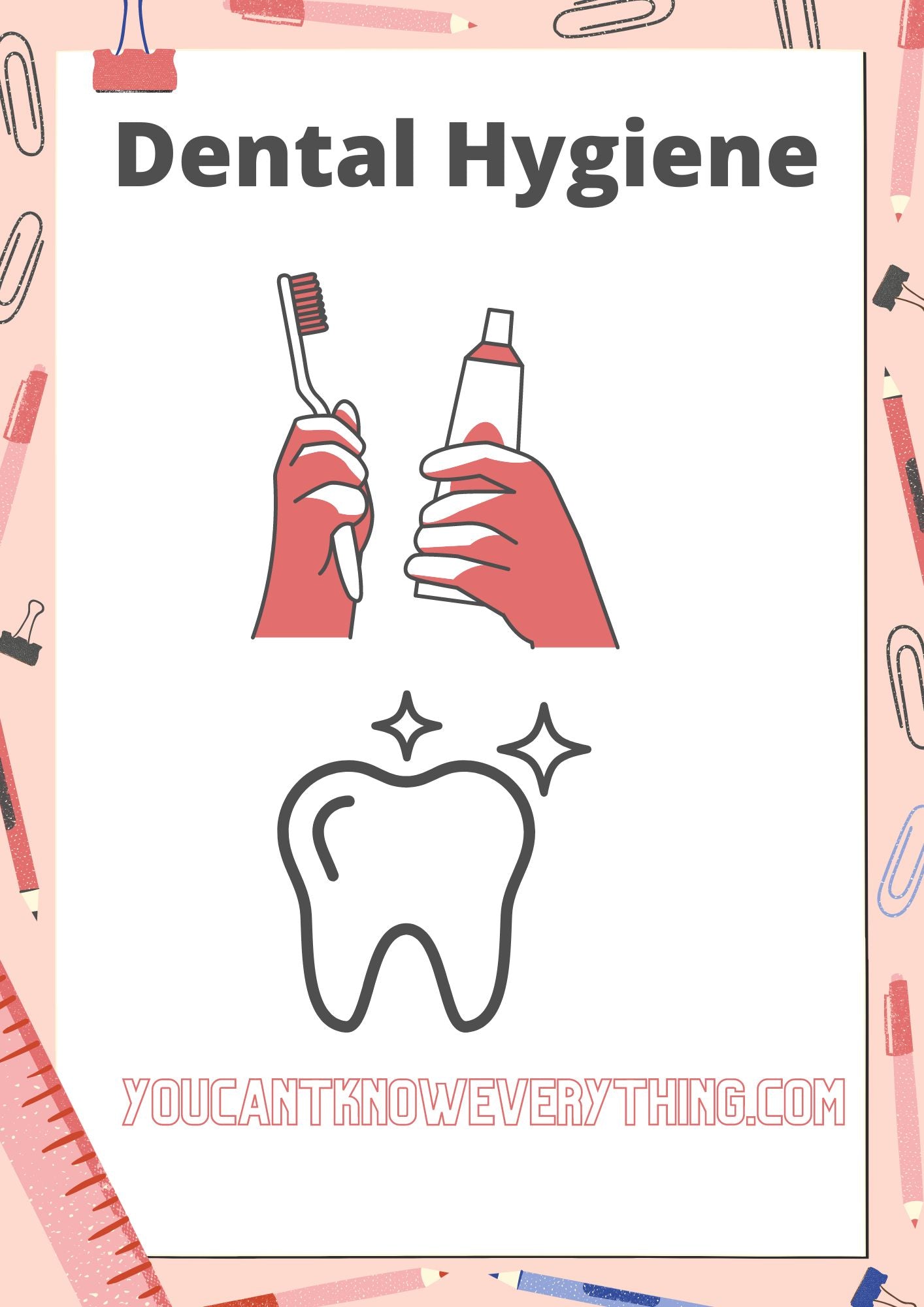 Dental / Oral Hygiene Lesson or Tutorial
