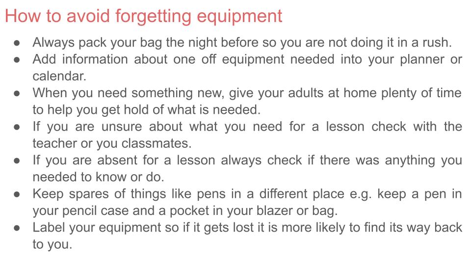 Equipment