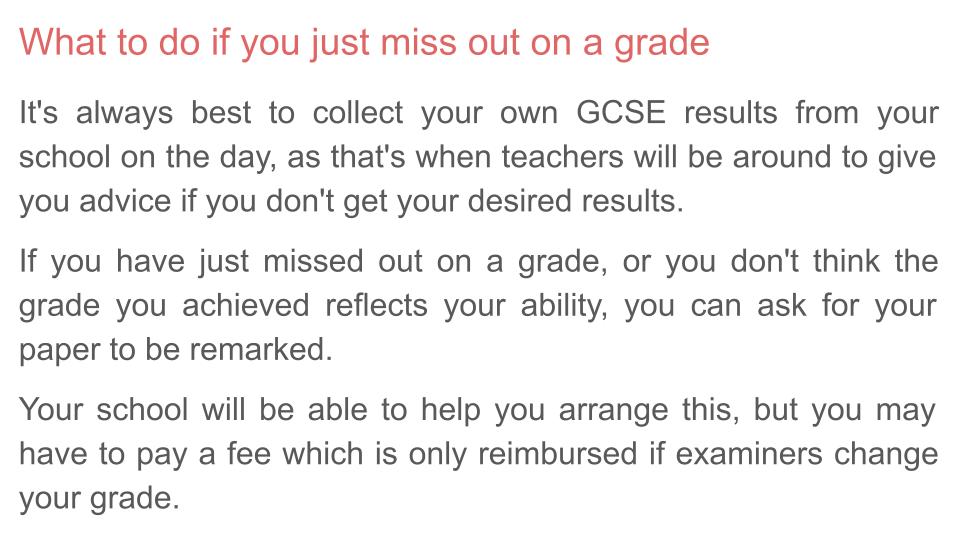 Exam Stress and Next Steps Lesson