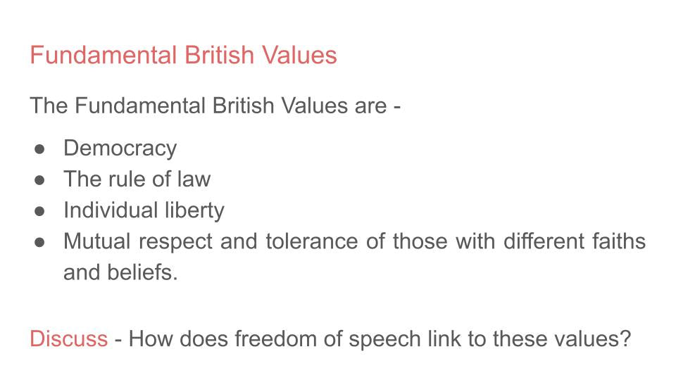 Freedom of Speech Tutorial