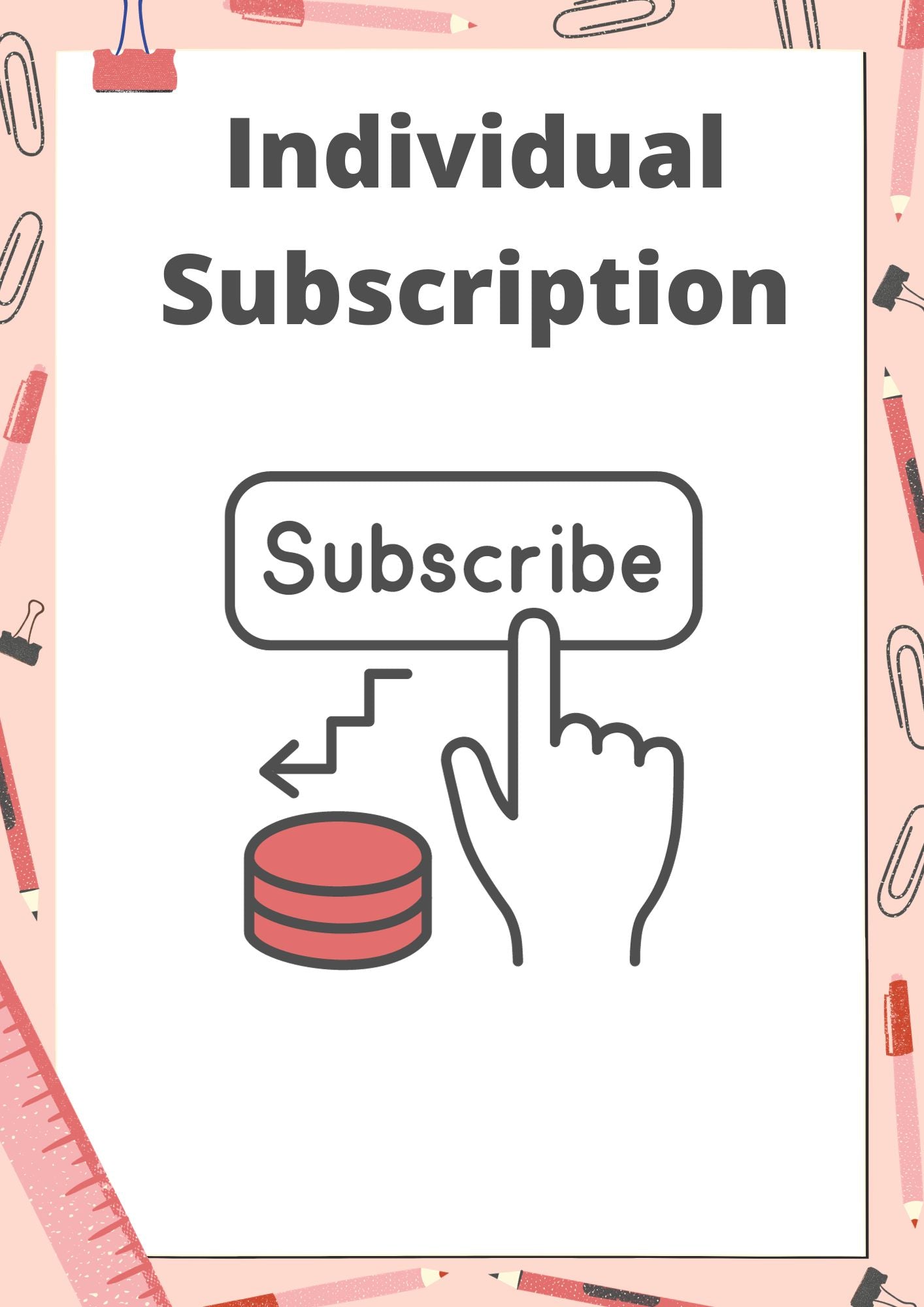 Individual Yearly Subscription