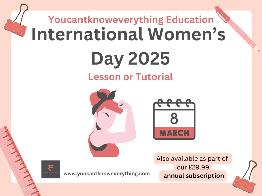 International Women's Day Lesson or Tutorial