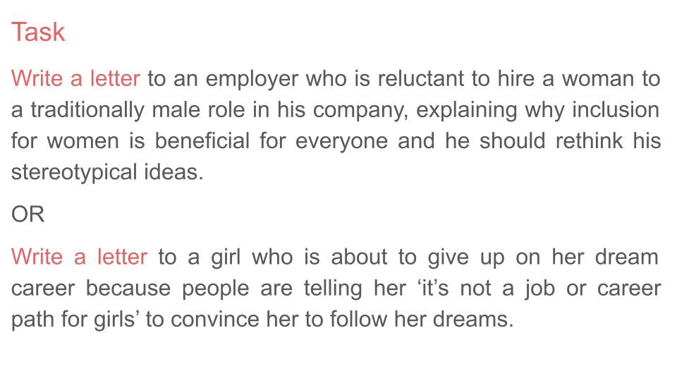 International Women's Day Lesson or Tutorial