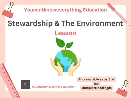 stewardship environment lesson RE RS religious