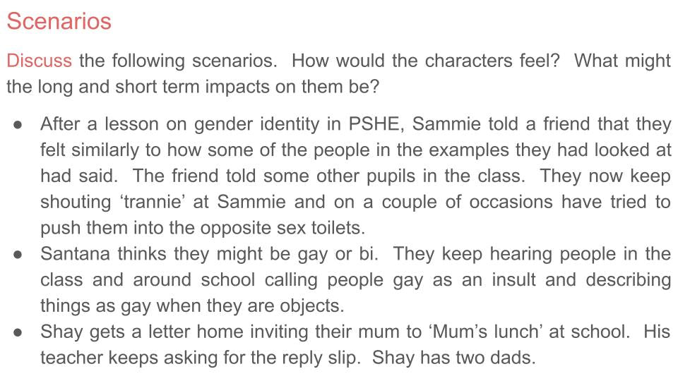 LGBTQ+ and allies tutor time / form time PSHE lesson resource cover ks3 ks4