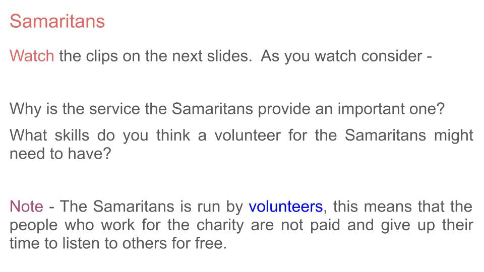 Mental Health - Samaritans