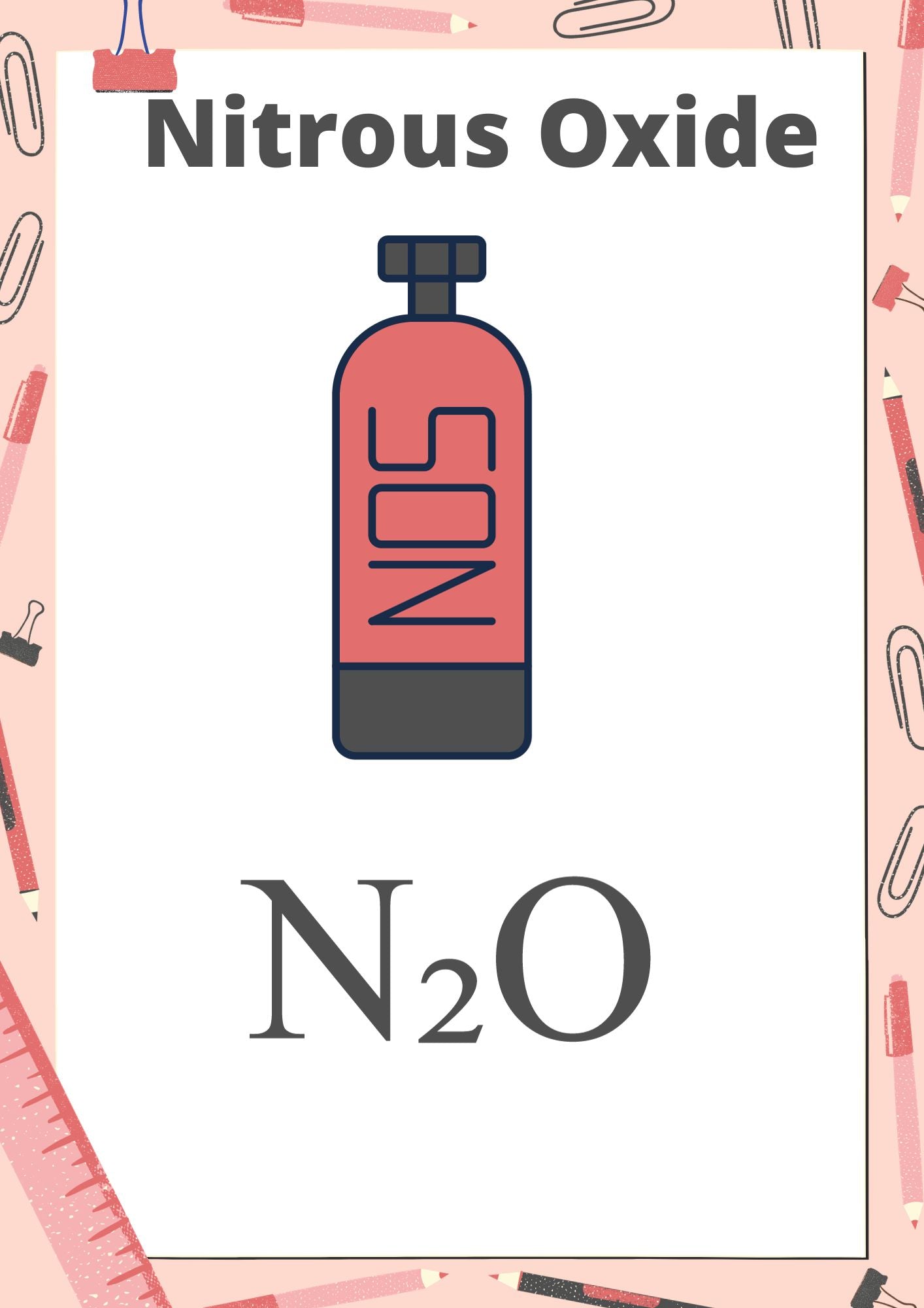 Drugs - Nitrous Oxide