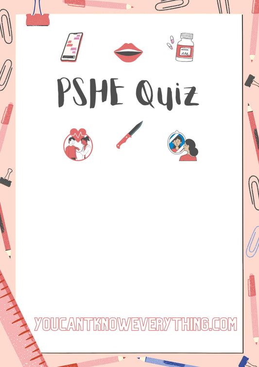 PSHE Quiz