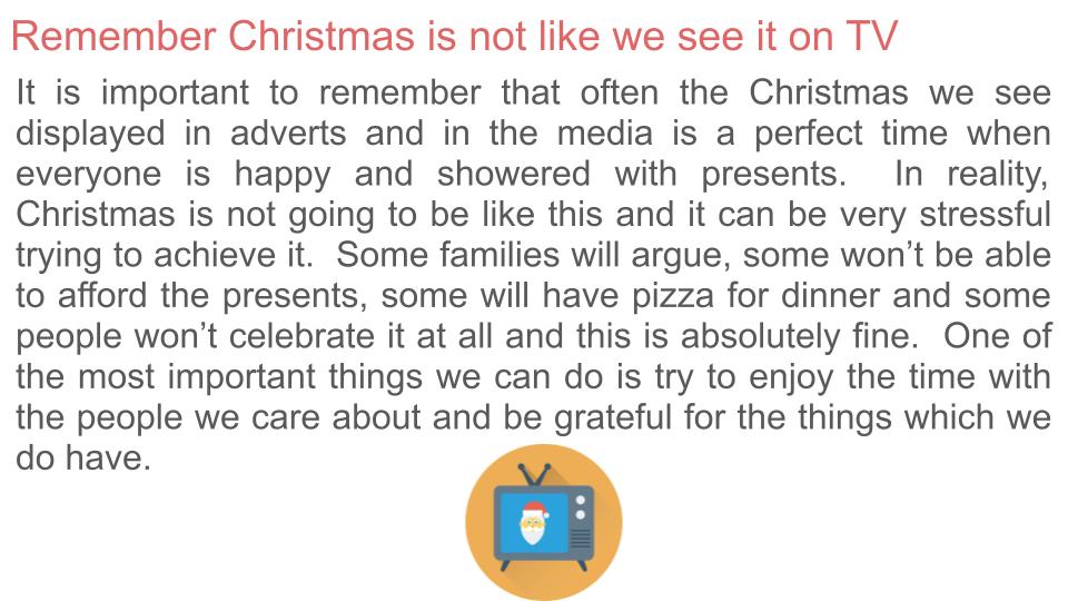 PSHE Christmas Lesson