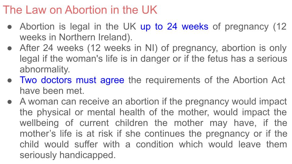 Pregnancy & Abortion - Catholic