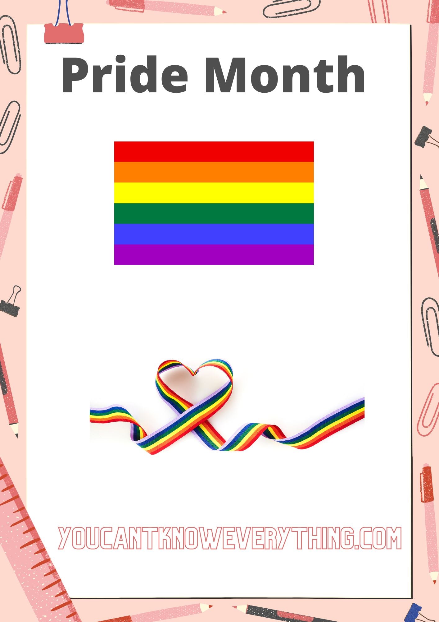 Pride Month Lesson