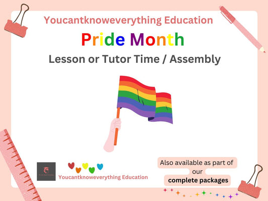 pride month lesson resource lgbtq+ pshe