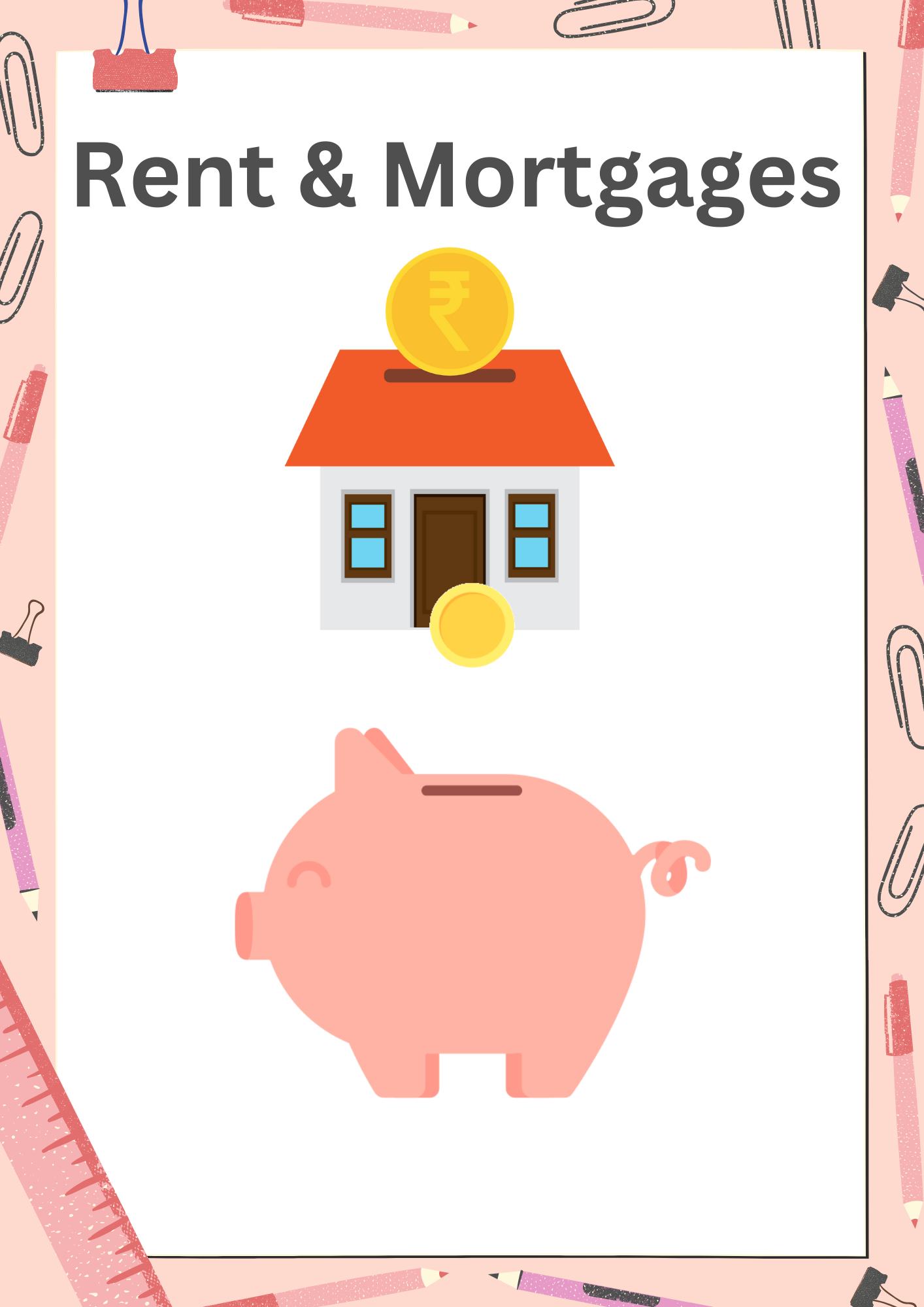 Rent and Mortgages Lesson