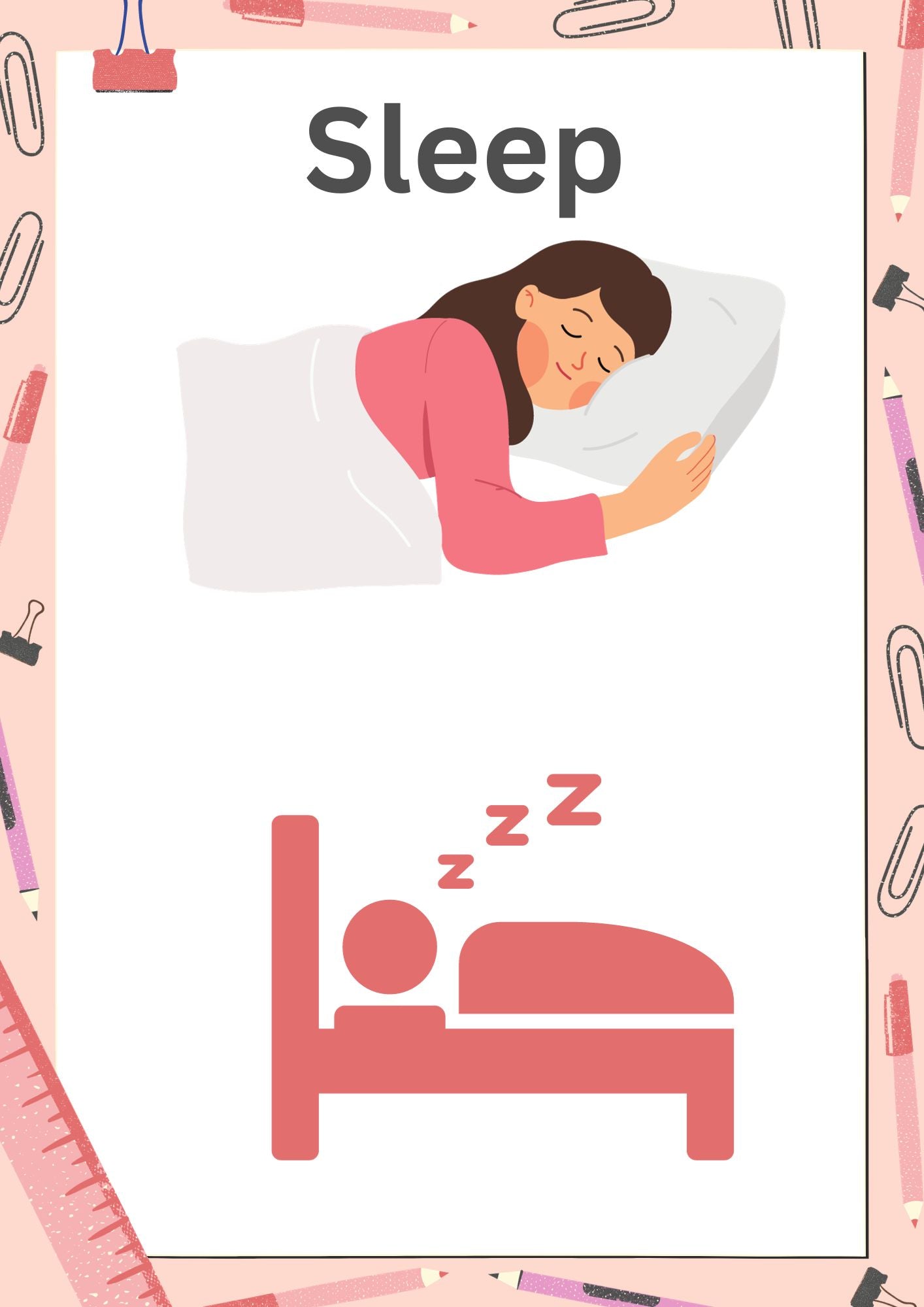 Sleep Lesson, Tutorial or Poster – Youcantknoweverything Education