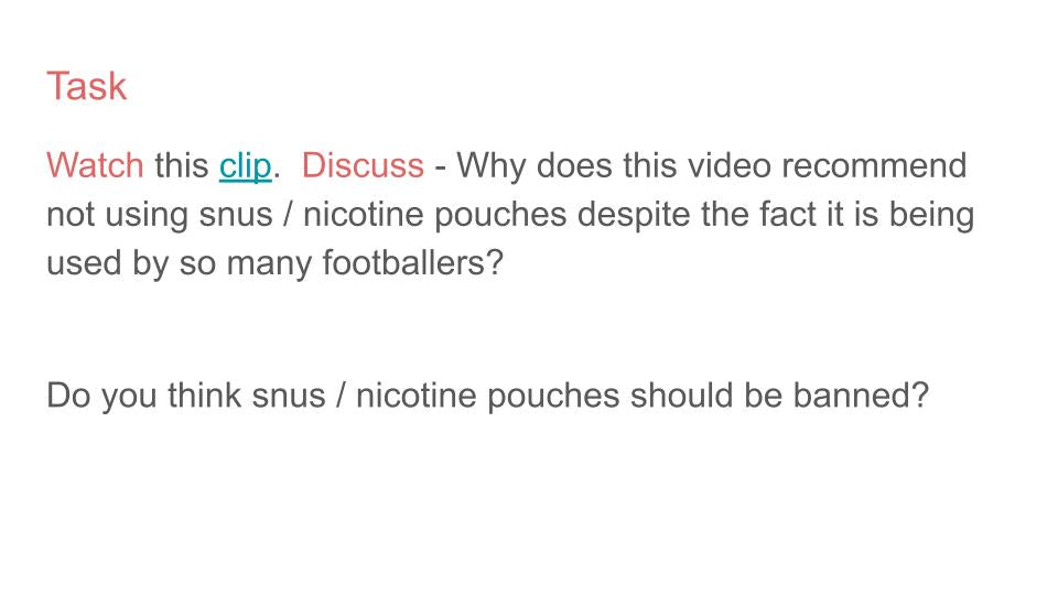 Snus / Nicotine Pouches Lesson or Tutorial