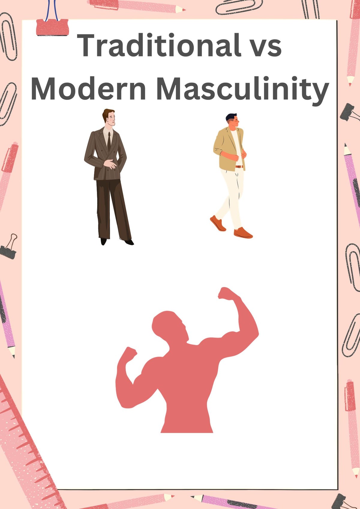 Masculinity Roles Traditional vs Modern Masculinity Lesson – Youcantknoweverything Education