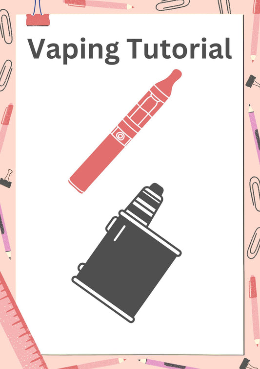 Vaping Lesson, Tutorial or Display