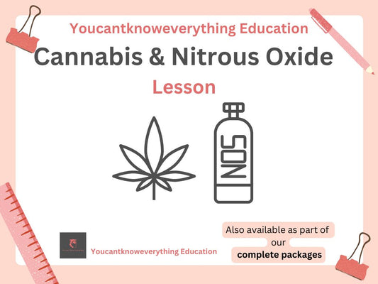 cannabis nirous oxide drugs PSHE lesson